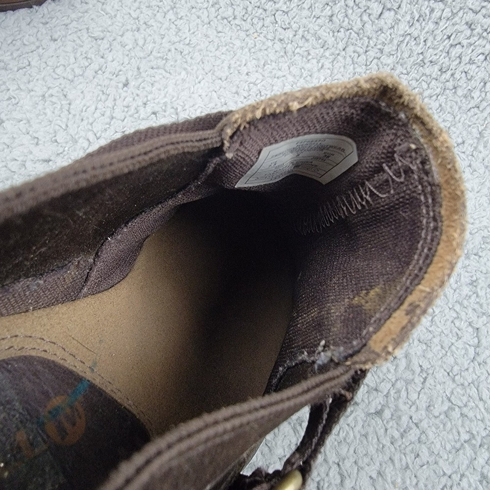 MERRELL Women's Evera Rush Slip on Clogs size 7.5 leather dark brown‎ expresso - Picture 10 of 14